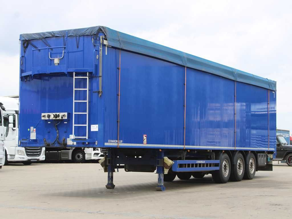 Schwarzmüller SPA 3/E, LIFTING AXLE, SAF, WALKINGFLOOR - Walking floor semi-trailer: picture 1 Schwarzmüller SPA 3/E, LIFTING AXLE, SAF, WALKINGFLOOR - Walking floor semi-trailer: picture 1