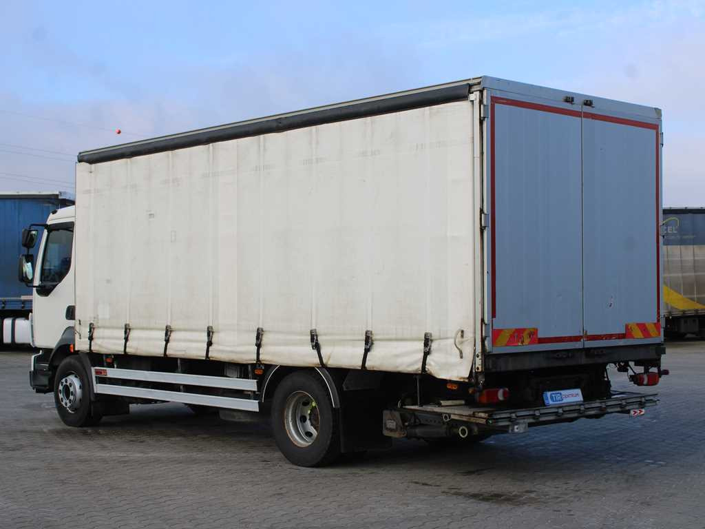 Volvo FL 240, EURO 5, HYDRAULIC FRONT, TIRES 80% - Curtain side truck: picture 5 Volvo FL 240, EURO 5, HYDRAULIC FRONT, TIRES 80% - Curtain side truck: picture 5