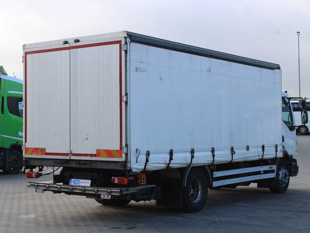 Volvo FL 240, EURO 5, HYDRAULIC FRONT, TIRES 80% - Curtain side truck: picture 4 Volvo FL 240, EURO 5, HYDRAULIC FRONT, TIRES 80% - Curtain side truck: picture 4