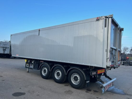 Tipper semi-trailer Kempf SKM 39 Alu-Kastenmulde 55m³ Rollplane: picture 6
