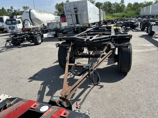 Krone AZ 18, Standard-Lafette BPW-Achsen, - Container transporter/ Swap body trailer: picture 2 Krone AZ 18, Standard-Lafette BPW-Achsen, - Container transporter/ Swap body trailer: picture 2
