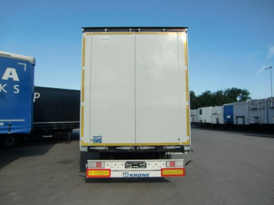Krone Bordwandplanenauflieger , Einsteckrungen, Liftachse,  SAF-Achsen, - Curtainsider semi-trailer: picture 5 Krone Bordwandplanenauflieger , Einsteckrungen, Liftachse,  SAF-Achsen, - Curtainsider semi-trailer: picture 5