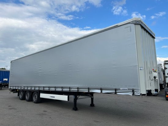 Krone Mega SD, Edscha-Verdeck, Hubdach - Curtainsider semi-trailer: picture 1 Krone Mega SD, Edscha-Verdeck, Hubdach - Curtainsider semi-trailer: picture 1