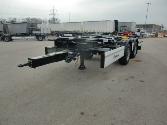Krone ZZ/DC07 Tandem Lafette, Standard,   BPW-Achsen, Heckabstützung - Container transporter/ Swap body trailer: picture 3 Krone ZZ/DC07 Tandem Lafette, Standard,   BPW-Achsen, Heckabstützung - Container transporter/ Swap body trailer: picture 3