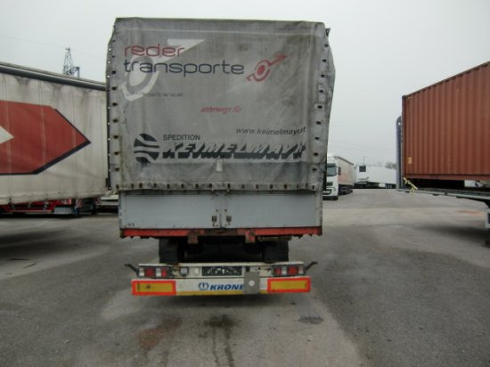 Krone ZZ/DC07 Tandem-Lafette, Standard, BPW-Achsen, Heckabstützung ohne Container - Container transporter/ Swap body trailer: picture 5 Krone ZZ/DC07 Tandem-Lafette, Standard, BPW-Achsen, Heckabstützung ohne Container - Container transporter/ Swap body trailer: picture 5