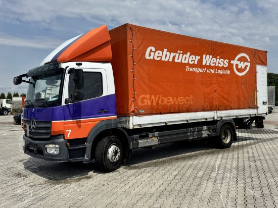 Mercedes-Benz Atego N2 Euro 6 - Curtain side truck: picture 1 Mercedes-Benz Atego N2 Euro 6 - Curtain side truck: picture 1