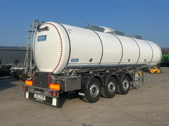 Romex R-31, Lebensmitteltankauflieger 31000l 3 Kammern - Tanker semi-trailer: picture 2 Romex R-31, Lebensmitteltankauflieger 31000l 3 Kammern - Tanker semi-trailer: picture 2
