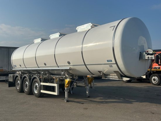 Romex R-31, Lebensmitteltankauflieger 31000l 3 Kammern - Tanker semi-trailer: picture 1 Romex R-31, Lebensmitteltankauflieger 31000l 3 Kammern - Tanker semi-trailer: picture 1