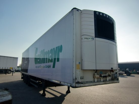 Schmitz SKO 24 Kühlauflieger, Carrier Vector 1550 Liftachse - Isothermal semi-trailer: picture 2 Schmitz SKO 24 Kühlauflieger, Carrier Vector 1550 Liftachse - Isothermal semi-trailer: picture 2