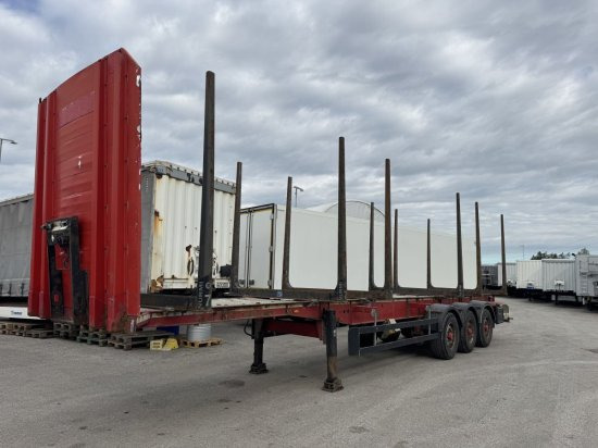 Schwarzmüller Holzauflieger 6 Rungenpaare, BPW-Achsen - Timber semi-trailer: picture 1 Schwarzmüller Holzauflieger 6 Rungenpaare, BPW-Achsen - Timber semi-trailer: picture 1