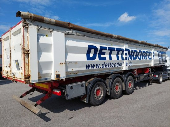 Schwarzmüller K10VLN3 Stahlmulde, Portaltüren, Alufelgen, Liftachse,  60m3 - Tipper semi-trailer: picture 4 Schwarzmüller K10VLN3 Stahlmulde, Portaltüren, Alufelgen, Liftachse,  60m3 - Tipper semi-trailer: picture 4