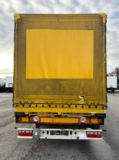 Schwarzmüller Spezialauflieger Schräglader, Coilmulde, Liftachse, Edscha-Verdeck, - Curtainsider semi-trailer: picture 5 Schwarzmüller Spezialauflieger Schräglader, Coilmulde, Liftachse, Edscha-Verdeck, - Curtainsider semi-trailer: picture 5