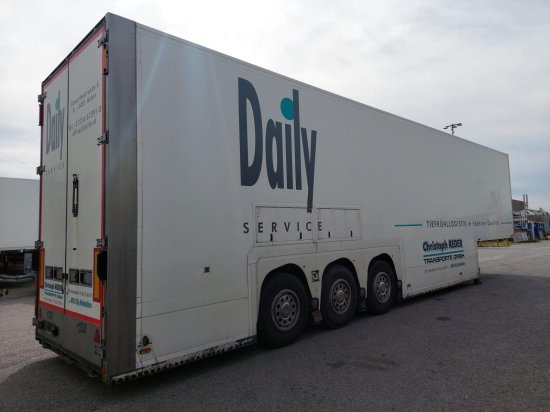 VAN ECK UT3Z Doppeldecker, Kühlkofferauflieger, Carrier Vector 1950, - Closed box semi-trailer: picture 4 VAN ECK UT3Z Doppeldecker, Kühlkofferauflieger, Carrier Vector 1950, - Closed box semi-trailer: picture 4