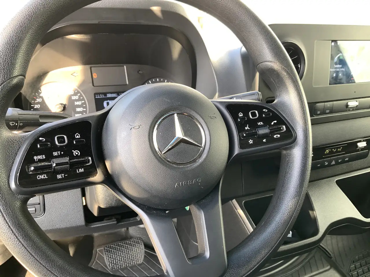 Open body delivery van Mercedes-Benz Sprinter 519 1.9 CDI L2 RWD Pick Up Automaat Airco Cruise N: picture 12