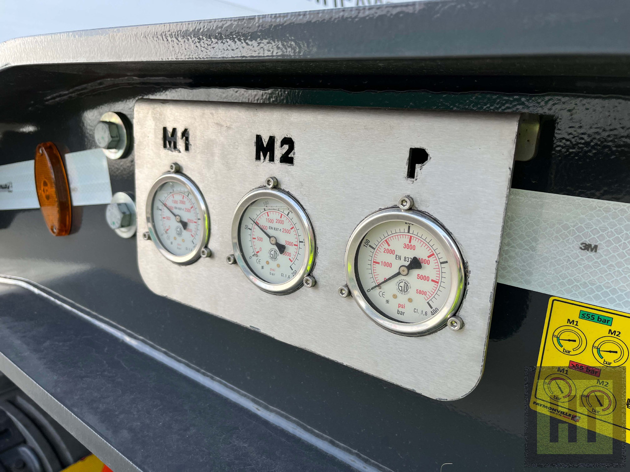 Faymonville 5-Achs-Tele-Semi mit Halbachsen "Twinaxle" und hydr. Rampen - Low loader semi-trailer: picture 4 Faymonville 5-Achs-Tele-Semi mit Halbachsen "Twinaxle" und hydr. Rampen - Low loader semi-trailer: picture 4