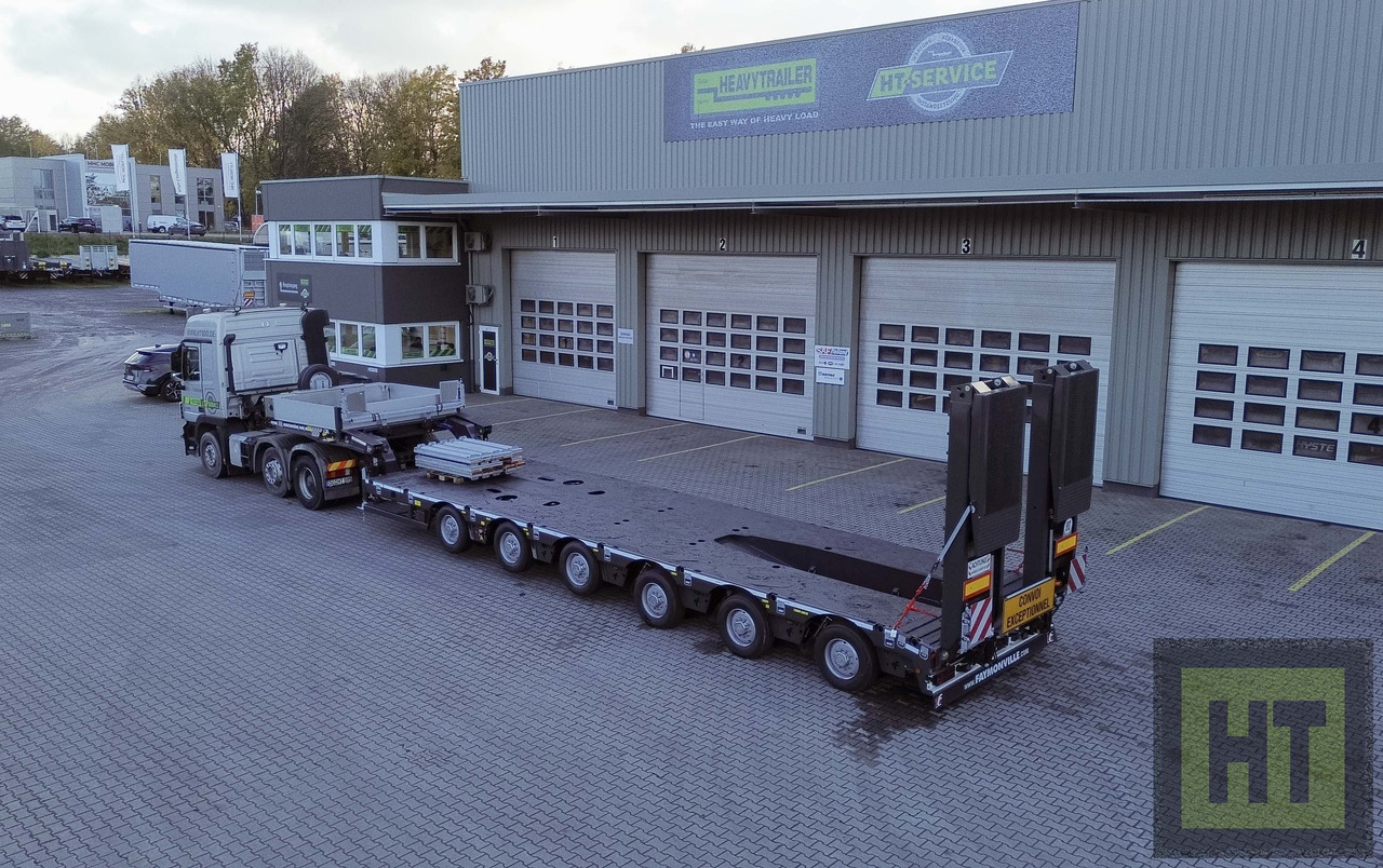 Faymonville 6-Achs-Tele-Semi mit PA-X Achssystem - Low loader semi-trailer: picture 1 Faymonville 6-Achs-Tele-Semi mit PA-X Achssystem - Low loader semi-trailer: picture 1