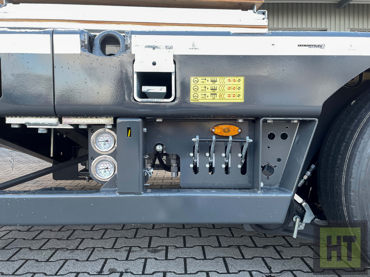 Faymonville 6-Achs-Tele-Semi mit PA-X Achssystem - Low loader semi-trailer: picture 4 Faymonville 6-Achs-Tele-Semi mit PA-X Achssystem - Low loader semi-trailer: picture 4