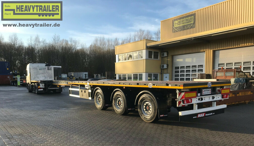 Faymonville MAX Trailer 3-Achs-Tele-Plateau zwangsgelenkt - Dropside/ Flatbed semi-trailer: picture 4 Faymonville MAX Trailer 3-Achs-Tele-Plateau zwangsgelenkt - Dropside/ Flatbed semi-trailer: picture 4
