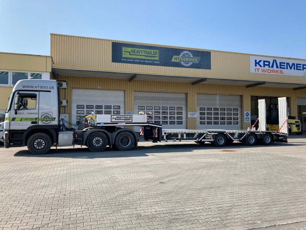 Faymonville MAX Trailer 3-Achs-Tele-Semi- 2P.Radmulden-Rampen - Low loader semi-trailer: picture 1 Faymonville MAX Trailer 3-Achs-Tele-Semi- 2P.Radmulden-Rampen - Low loader semi-trailer: picture 1