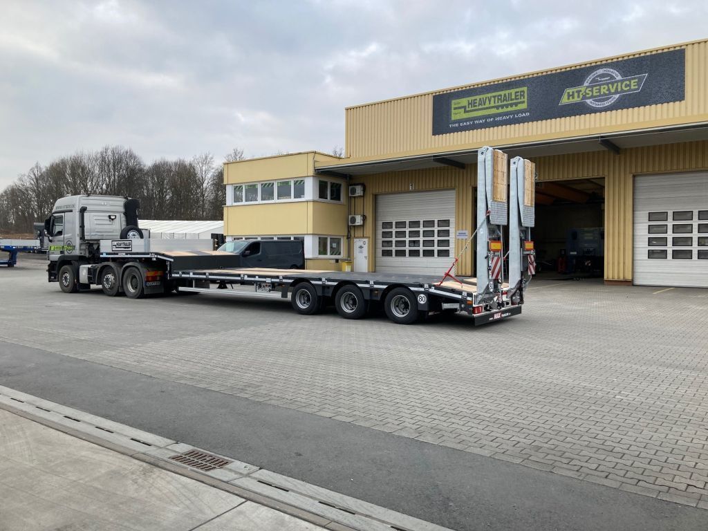 Faymonville MAX Trailer 3-Achs-Tele-Semi m. hydr. Rampen-nlla - Low loader semi-trailer: picture 2 Faymonville MAX Trailer 3-Achs-Tele-Semi m. hydr. Rampen-nlla - Low loader semi-trailer: picture 2