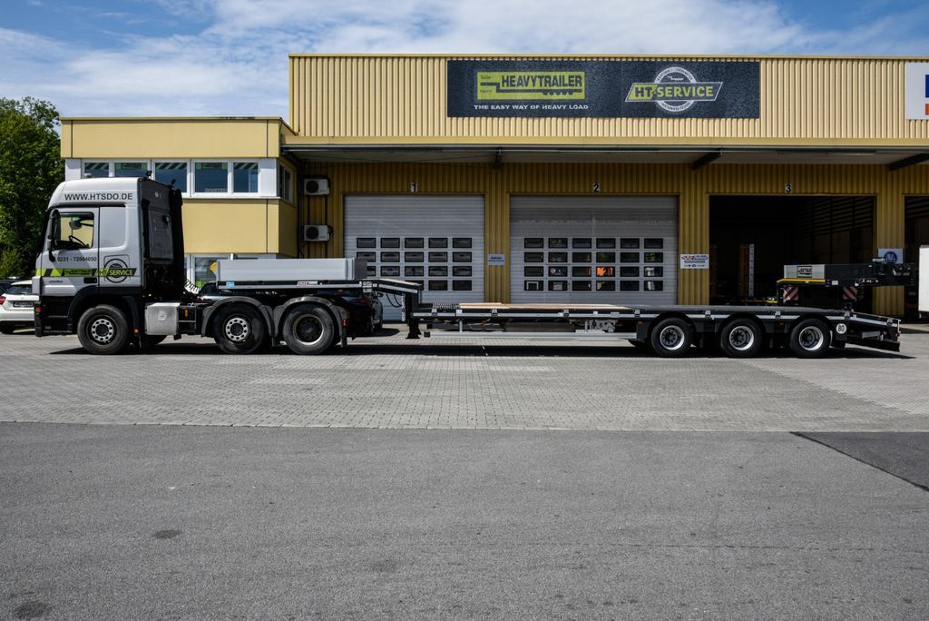 Faymonville MAX Trailer 3-Achs-Tele-Semi-zwangsgelenkt - Low loader semi-trailer: picture 1 Faymonville MAX Trailer 3-Achs-Tele-Semi-zwangsgelenkt - Low loader semi-trailer: picture 1