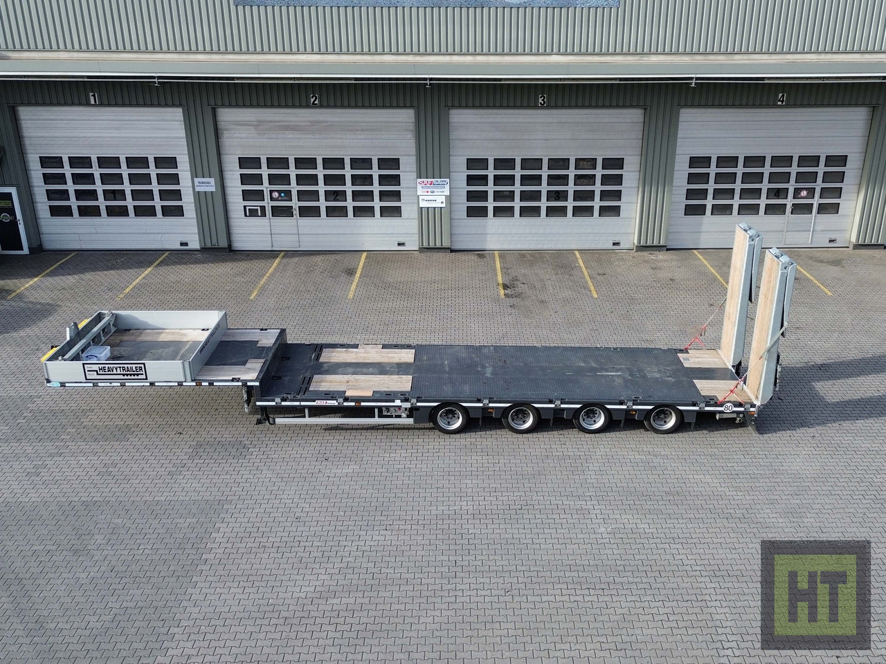 Low loader semi-trailer Faymonville MAX Trailer 4-Achs-Mega-Tele-Semi mit Rampen: picture 6 Low loader semi-trailer Faymonville MAX Trailer 4-Achs-Mega-Tele-Semi mit Rampen: picture 6