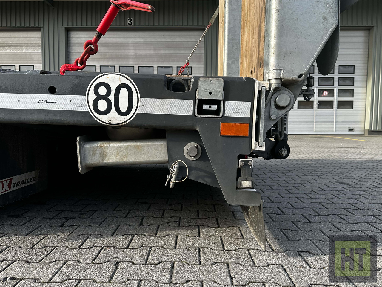 Low loader semi-trailer Faymonville MAX Trailer 4-Achs-Mega-Tele-Semi mit Rampen: picture 8 Low loader semi-trailer Faymonville MAX Trailer 4-Achs-Mega-Tele-Semi mit Rampen: picture 8