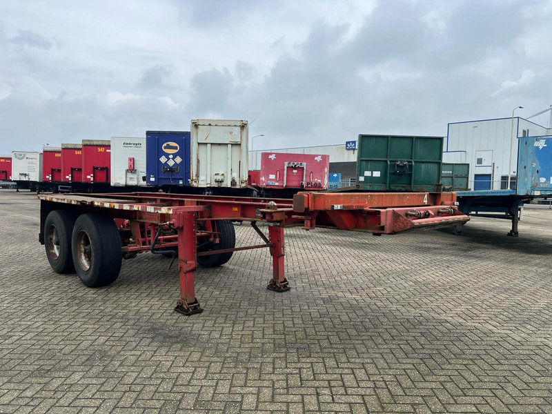 Burg 20 ft skelet - Container transporter/ Swap body semi-trailer: picture 3 Burg 20 ft skelet - Container transporter/ Swap body semi-trailer: picture 3