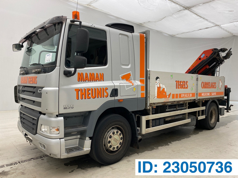 DAF CF85.410 - Dropside/ Flatbed truck, Crane truck: picture 1 DAF CF85.410 - Dropside/ Flatbed truck, Crane truck: picture 1
