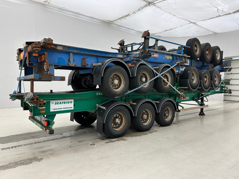Fruehauf 4x Skelet 2 x 20-40 ft - Container transporter/ Swap body semi-trailer: picture 4 Fruehauf 4x Skelet 2 x 20-40 ft - Container transporter/ Swap body semi-trailer: picture 4