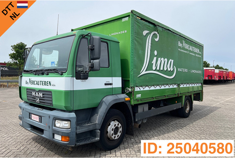 MAN 15.220 - Curtain side truck: picture 1 MAN 15.220 - Curtain side truck: picture 1