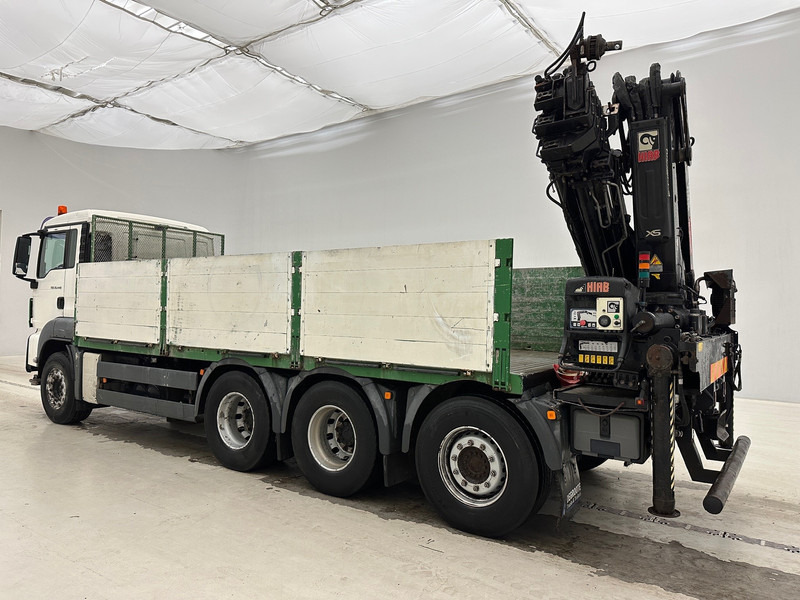 Dropside/ Flatbed truck, Crane truck MAN TGS 35.440 - 8x4: picture 8