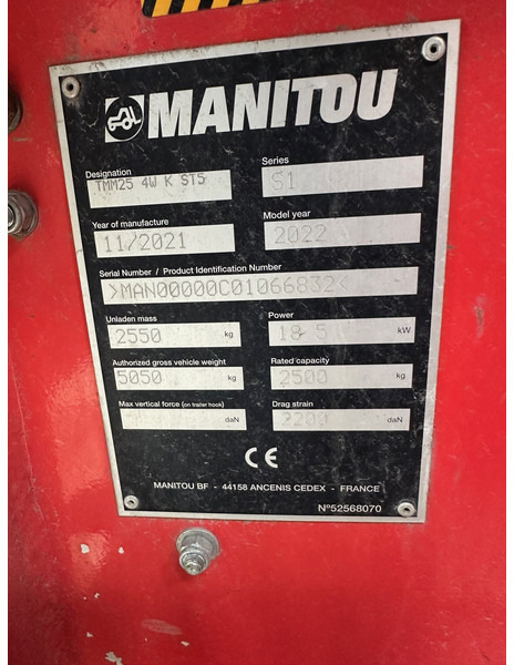 Manitou TMM25 4W - Truck mounted forklift: picture 5 Manitou TMM25 4W - Truck mounted forklift: picture 5