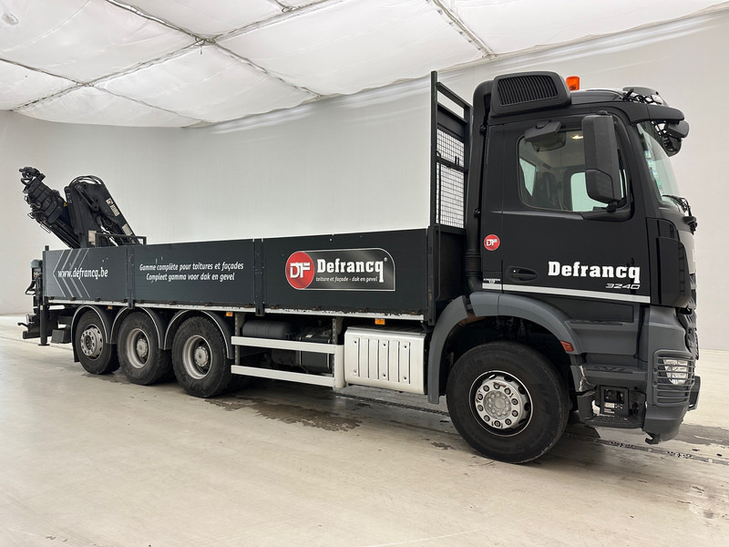 Mercedes-Benz Arocs 3240 - 8x4 - Dropside/ Flatbed truck, Crane truck: picture 3 Mercedes-Benz Arocs 3240 - 8x4 - Dropside/ Flatbed truck, Crane truck: picture 3