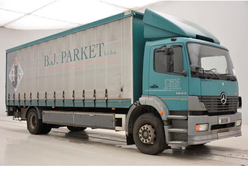 Mercedes-Benz Atego 1823 - damaged engine - Curtain side truck: picture 3 Mercedes-Benz Atego 1823 - damaged engine - Curtain side truck: picture 3