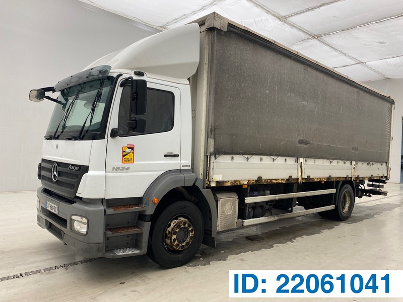 Mercedes-Benz Axor 1824 - Curtain side truck: picture 1 Mercedes-Benz Axor 1824 - Curtain side truck: picture 1