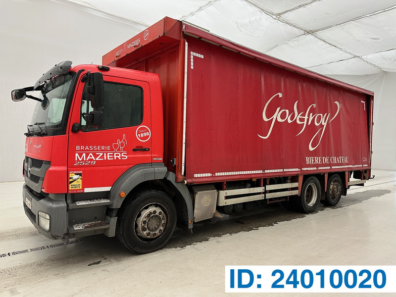 Mercedes-Benz Axor 2529 - 6x2 - Curtain side truck: picture 1 Mercedes-Benz Axor 2529 - 6x2 - Curtain side truck: picture 1