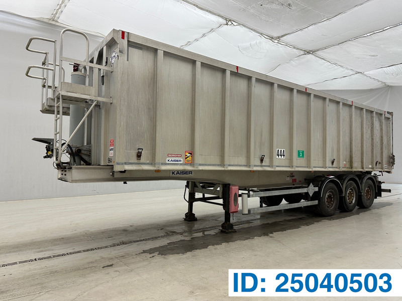 Robuste Kaiser 60 cub in alu - Tipper semi-trailer: picture 1 Robuste Kaiser 60 cub in alu - Tipper semi-trailer: picture 1