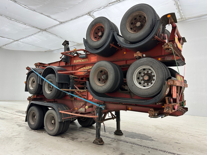 Van Hool Stack 4 x skelet 20 ft - Container transporter/ Swap body semi-trailer: picture 3 Van Hool Stack 4 x skelet 20 ft - Container transporter/ Swap body semi-trailer: picture 3