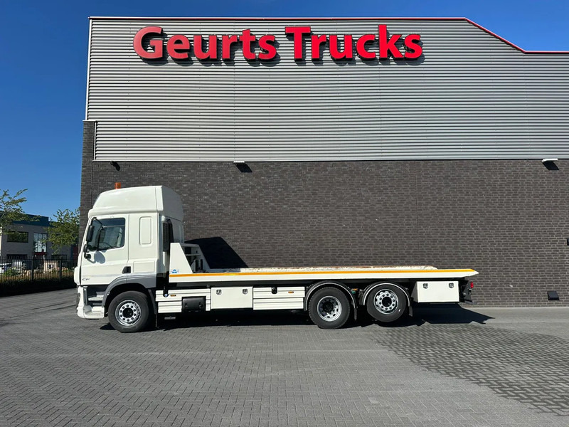 DAF CF 410 6X2 M4SN3 OPRIJWAGEN / MACHINE TRANSPORTER / PLATEAU - Car transporter truck: picture 1 DAF CF 410 6X2 M4SN3 OPRIJWAGEN / MACHINE TRANSPORTER / PLATEAU - Car transporter truck: picture 1