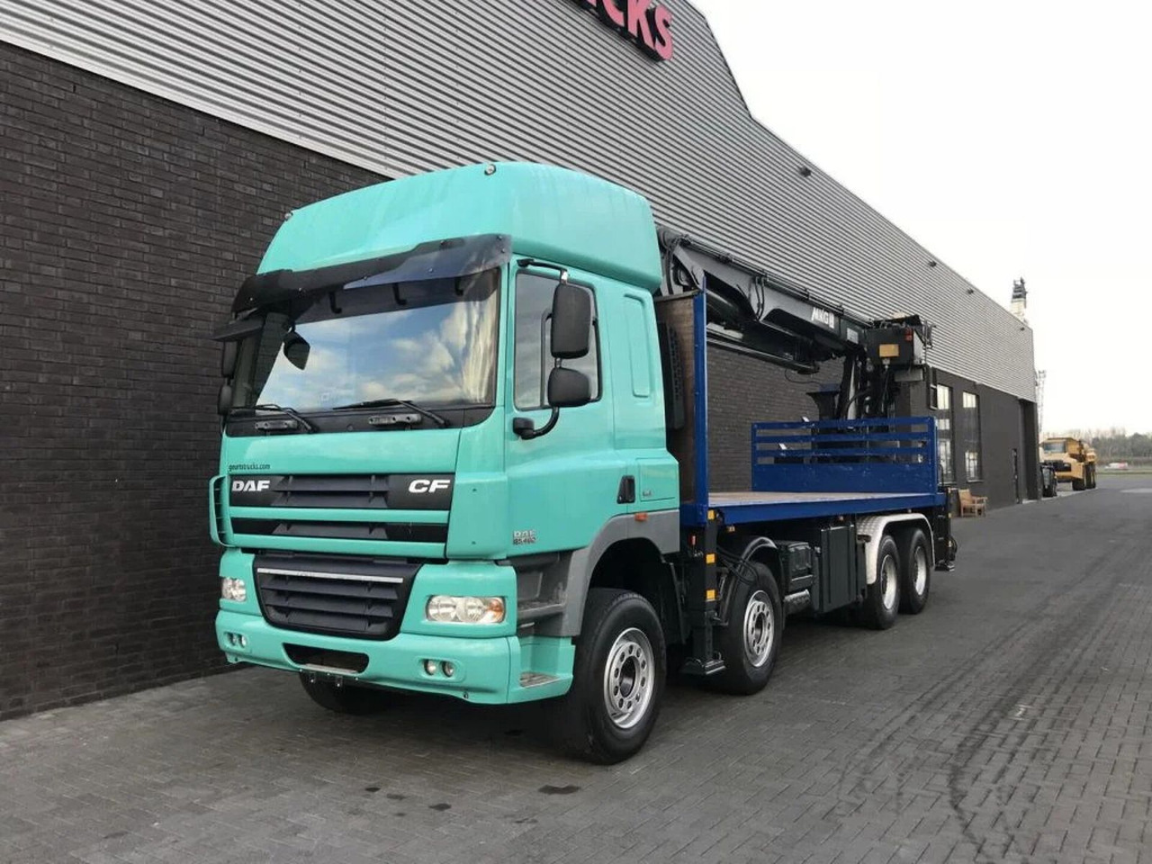 DAF CF 460 8X4 + MKG HMK 401/kran/kraan/Montagekran/ - Crane truck: picture 2 DAF CF 460 8X4 + MKG HMK 401/kran/kraan/Montagekran/ - Crane truck: picture 2