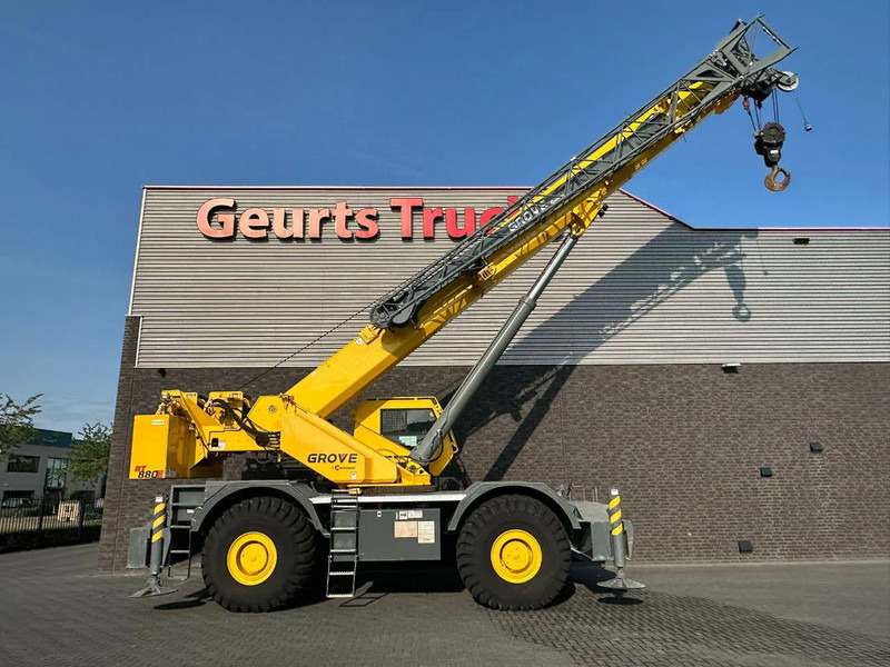 Grove RT880E ROUGH TERRAIN CRANE + JIB + 2 x WINCH - Rough terrain crane: picture 5 Grove RT880E ROUGH TERRAIN CRANE + JIB + 2 x WINCH - Rough terrain crane: picture 5