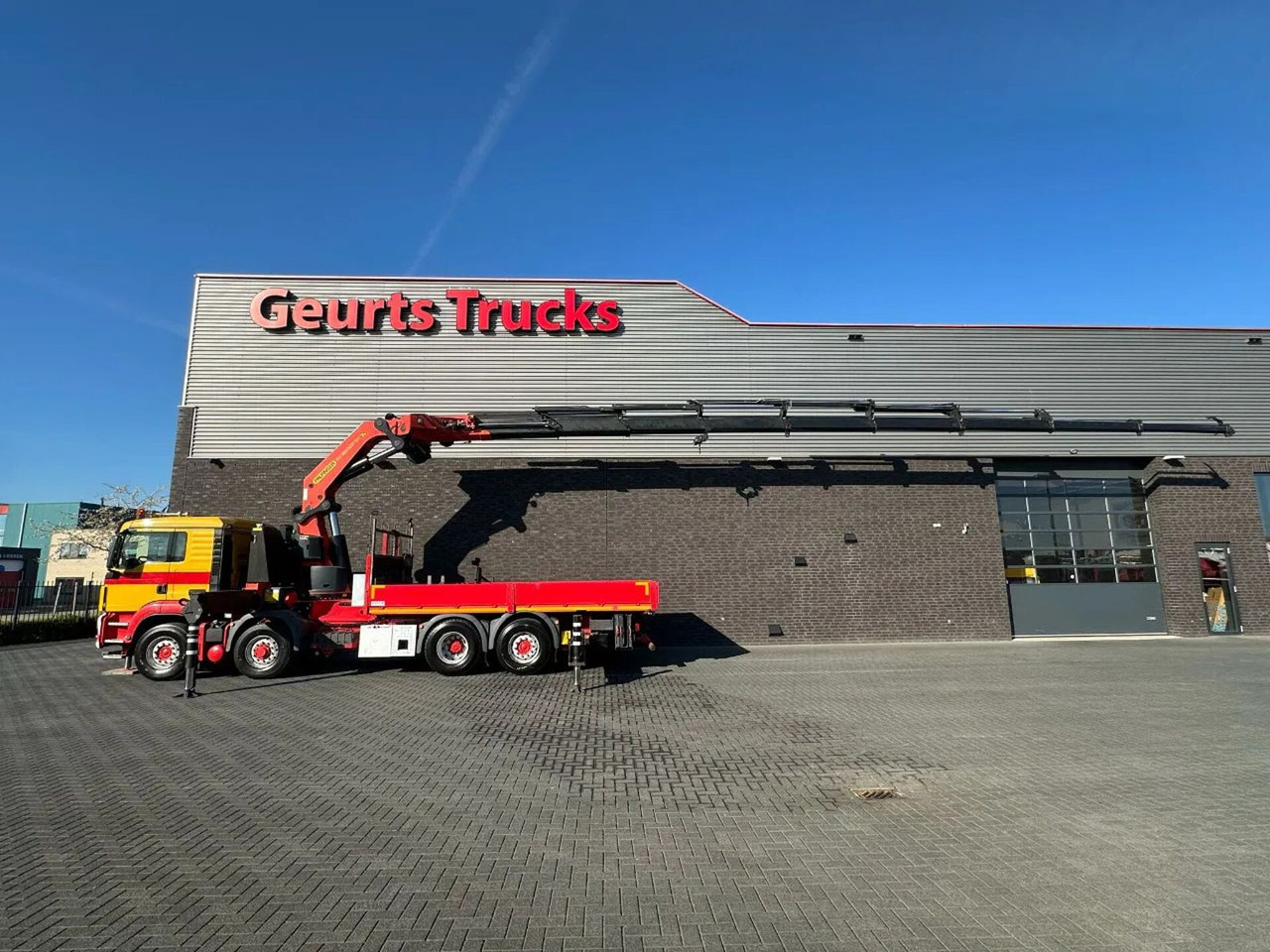 MAN MAURER TGS 35.480 8X4H-6 BL MET PALFINGER PK9200 - Crane truck: picture 1 MAN MAURER TGS 35.480 8X4H-6 BL MET PALFINGER PK9200 - Crane truck: picture 1