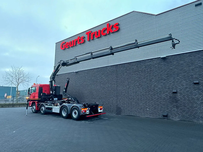 MAN TGS 35.500 8X4H-6 MET MULTILIFT ULT T 21 S51 HAAKARMSYSTEEM + HIAB X-HIPRO 192 E-4 KRAAN/CRANE/KRAN/GRUA - Hook lift truck, Crane truck: picture 3 MAN TGS 35.500 8X4H-6 MET MULTILIFT ULT T 21 S51 HAAKARMSYSTEEM + HIAB X-HIPRO 192 E-4 KRAAN/CRANE/KRAN/GRUA - Hook lift truck, Crane truck: picture 3