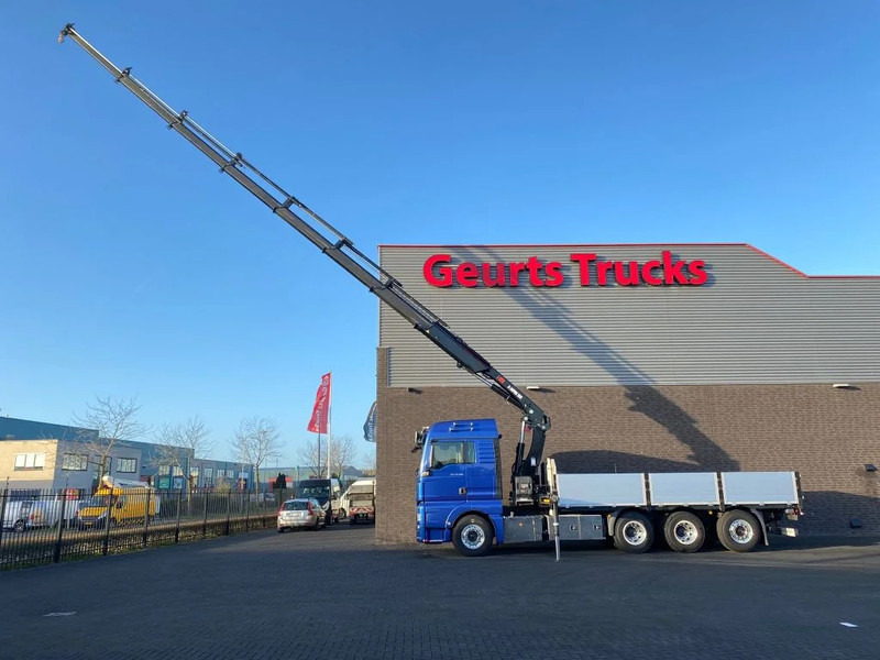 Crane truck MAN TGX 35.500 8X4 TRIDEM + HIAB X-HIPRO 302 E-7 KRAAN/KRAN/CRANE/GRUA: picture 6