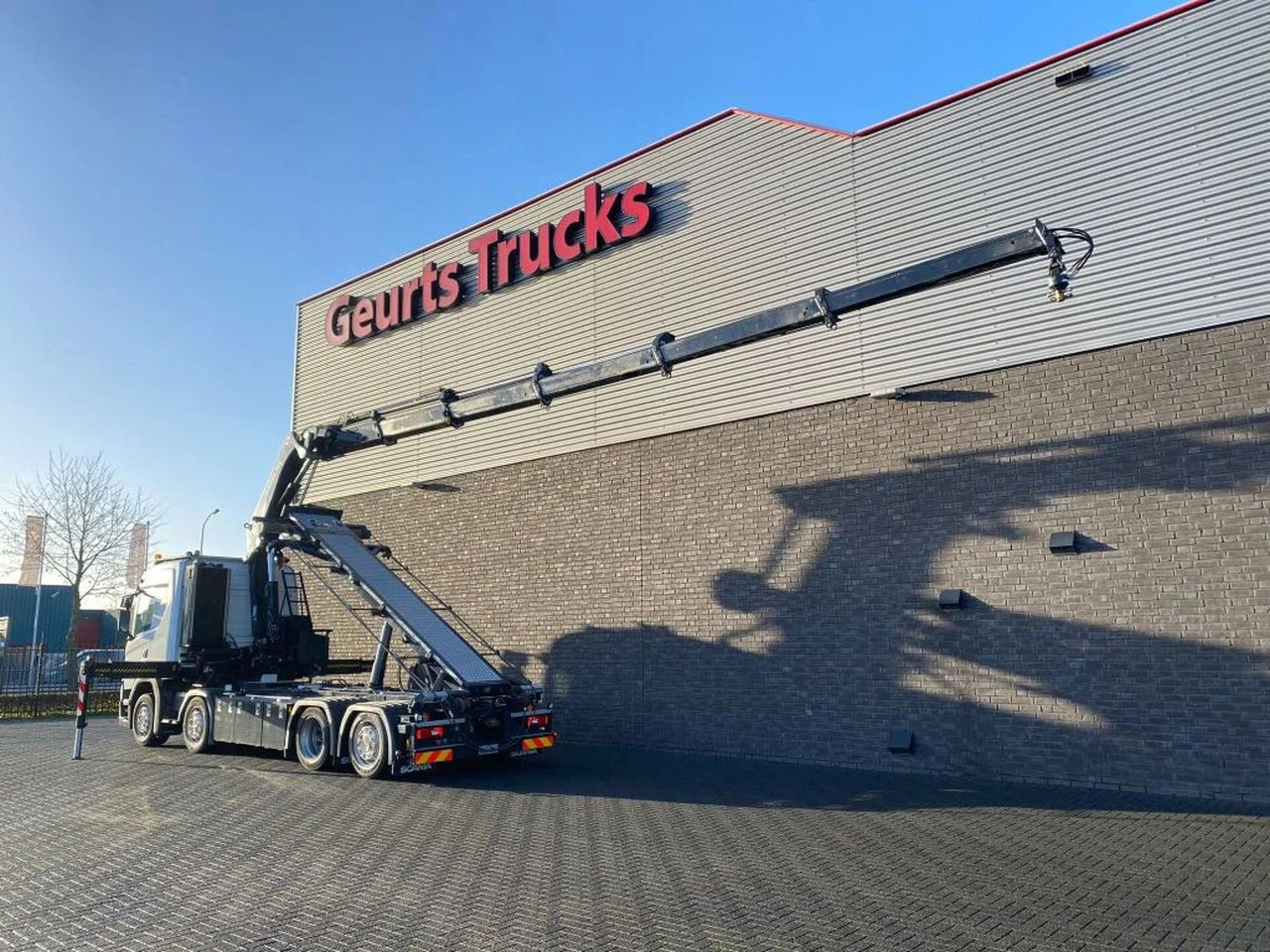 Scania G500 NGS 8X2 MET 3 ZIJDIGE KABELSYSTEEM + HIAB 3 - Hook lift truck, Crane truck: picture 3 Scania G500 NGS 8X2 MET 3 ZIJDIGE KABELSYSTEEM + HIAB 3 - Hook lift truck, Crane truck: picture 3