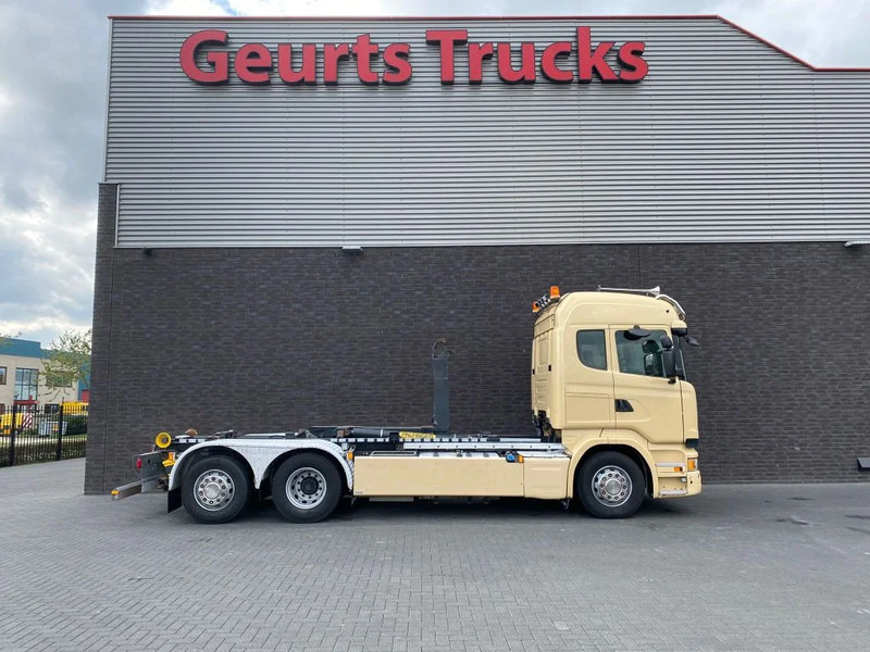 Scania R450 6X2 + PALFINGER HAAKARMSYSTEEM/ABROLLKIPPER/HOOKLIFT - Hook lift truck: picture 5 Scania R450 6X2 + PALFINGER HAAKARMSYSTEEM/ABROLLKIPPER/HOOKLIFT - Hook lift truck: picture 5