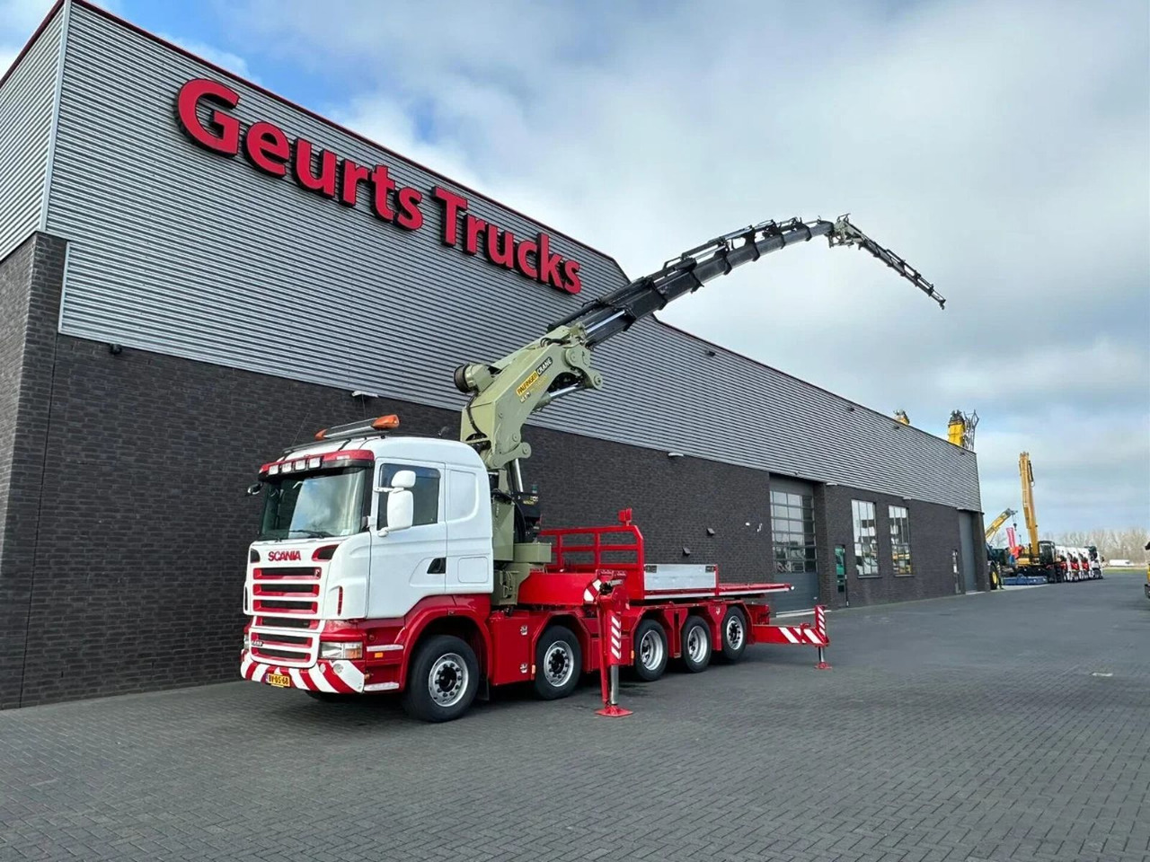 Scania R480 10X4 TREKKER-BAKWAGEN COMBI + PALFINGER PK - Crane truck: picture 2 Scania R480 10X4 TREKKER-BAKWAGEN COMBI + PALFINGER PK - Crane truck: picture 2
