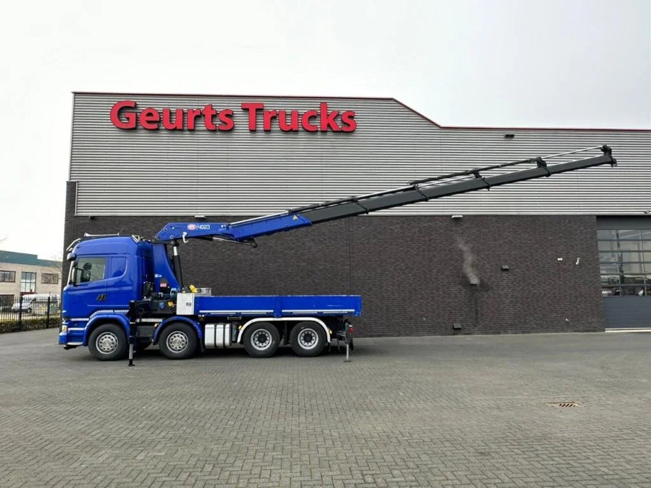 Scania R580 V8 8X4 TREKKER-BAKWAGEN COMBI + HMF 4020-K5 - Crane truck: picture 5 Scania R580 V8 8X4 TREKKER-BAKWAGEN COMBI + HMF 4020-K5 - Crane truck: picture 5