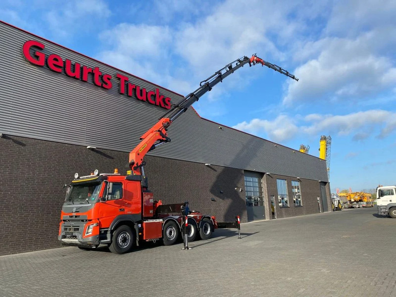Volvo FMX 500 8X6 + PALFINGER PK 65002-SH F + JIB PJ 125 E KRAAN/KRAN/CRANE/GRUA - Tractor unit: picture 2 Volvo FMX 500 8X6 + PALFINGER PK 65002-SH F + JIB PJ 125 E KRAAN/KRAN/CRANE/GRUA - Tractor unit: picture 2